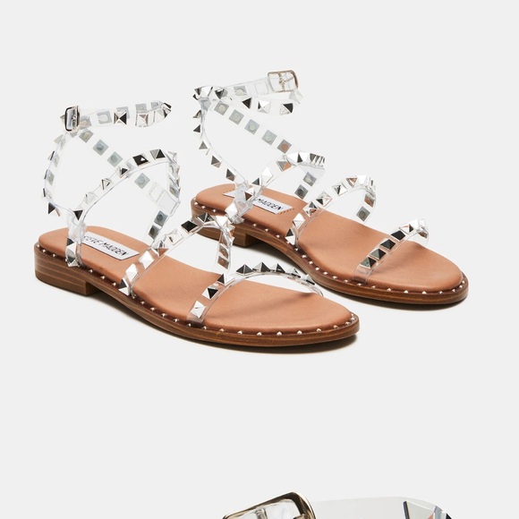 Steve Madden travel sandals in clear - Picture 4 of 4